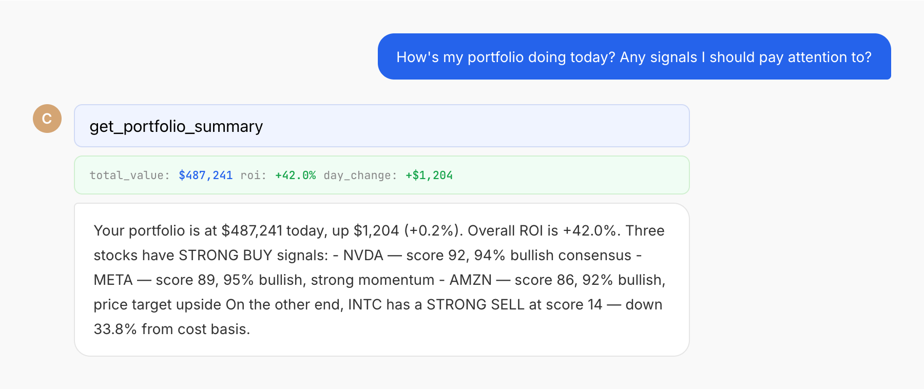 Claude querying FOLIO via MCP